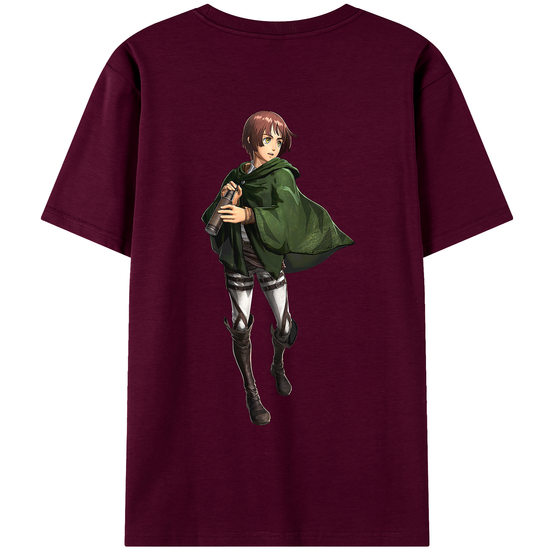 （画像用） 進撃の巨人 Attack on Titan レディース半袖Tシャツ(バックプリント)